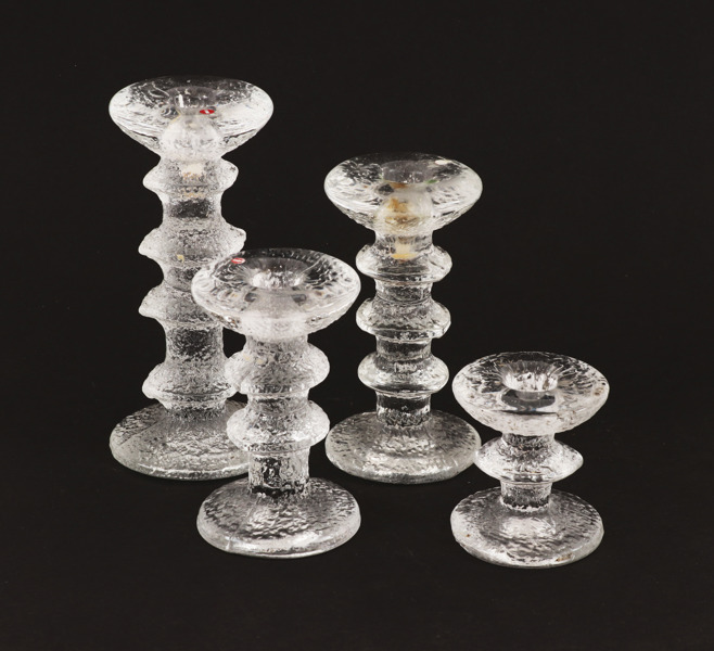 Ljusstakar 4st, "Festivo", Timo Sarpaneva för Iittala