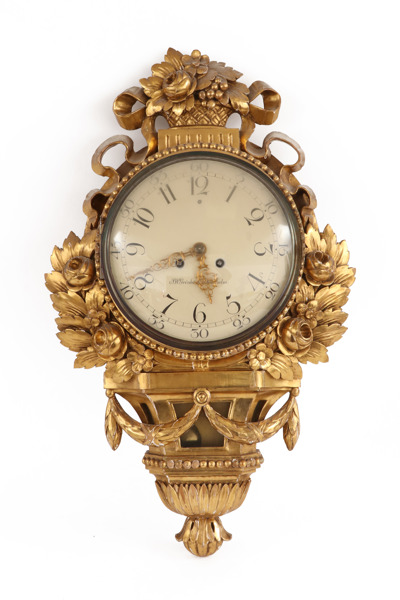 Väggpendyl, gustaviansk stil, J.W.Grönbäcks, Stockholm