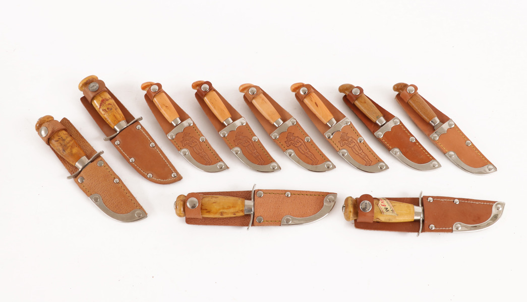 Barnknivar 10st, Erik Frosts, Mora