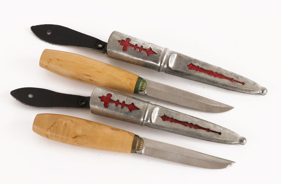 Knivar med slida 2st