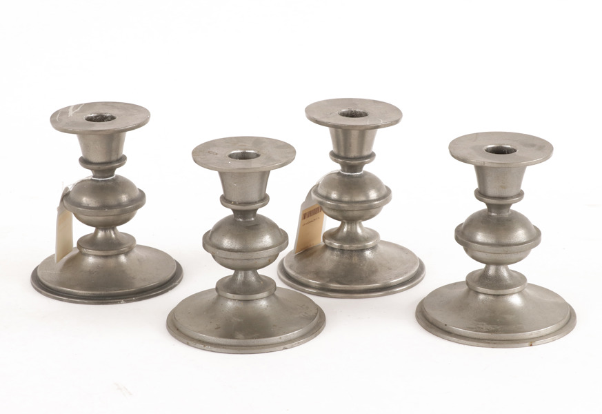 Ljusstakar 4st, "Saturnus", Edvin Ollers, bl.a. 1938