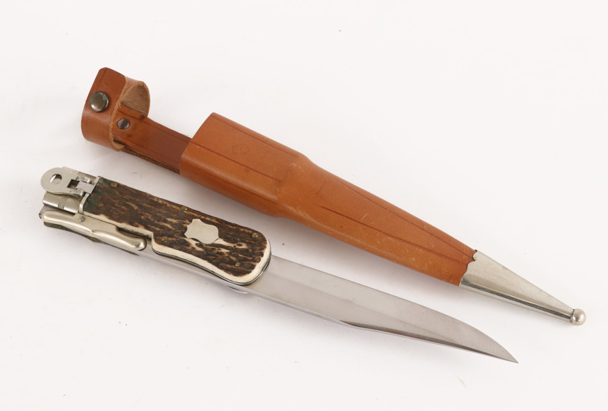 Kniv med slida, Rich. Abr. Herder, Solingen, Tyskland