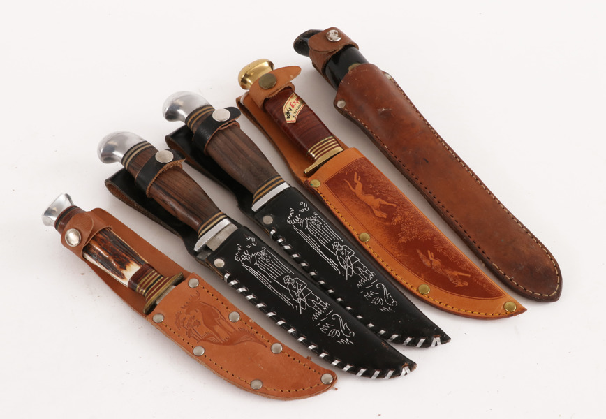 Knivar med slida 5st