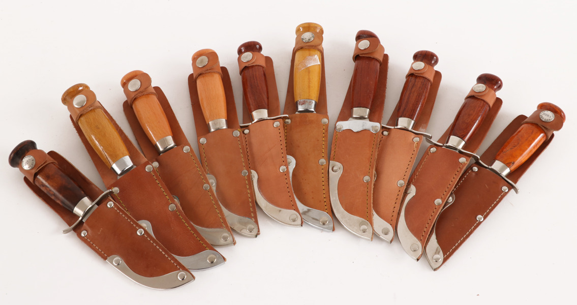 Knivar med slida 10st, Frosts, Mora