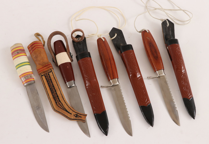 Knivar med slida 4st