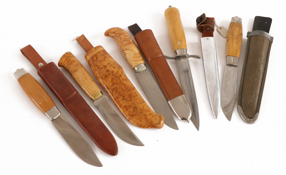 Knivar med slida 5st