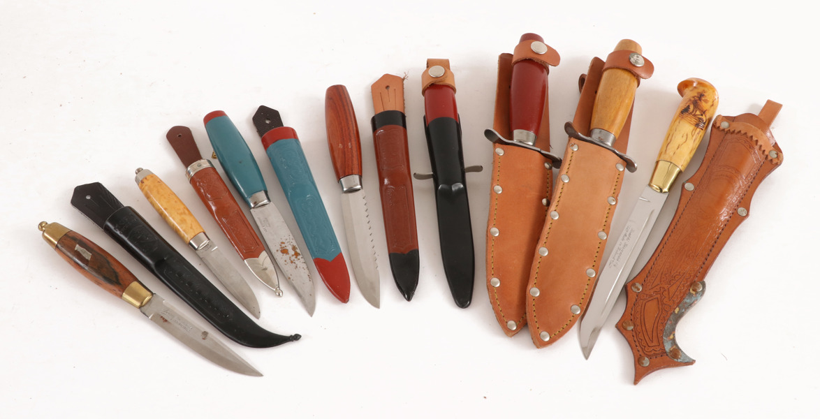 Knivar med slida 8st