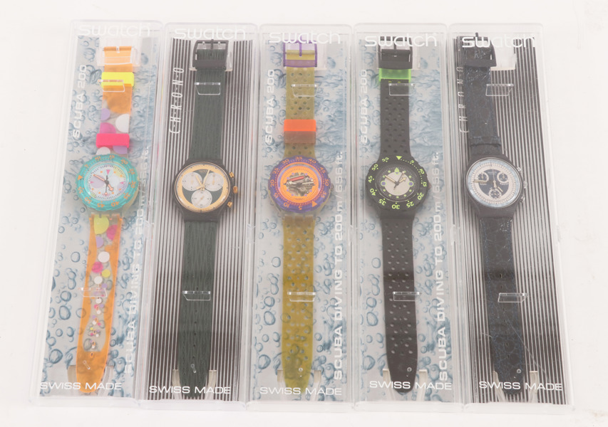 Armbandsur 5st, Swatch