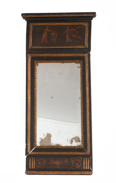 Spegel, sengustaviansk, omkring år 1800