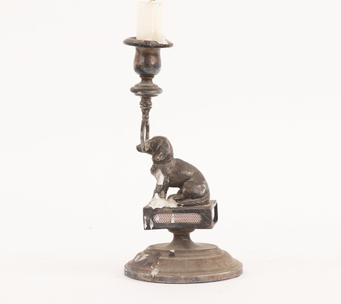 Ljusstake, omkring år 1900