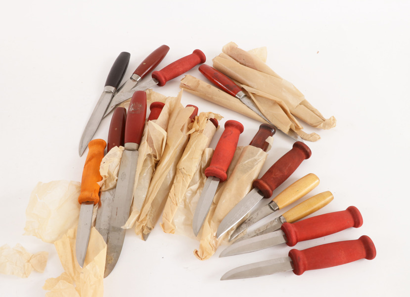 Parti knivar, Mora Knivfabrik, Erik Frost