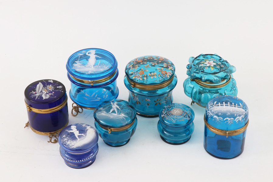 Lockburkar 8st, omkring år 1900