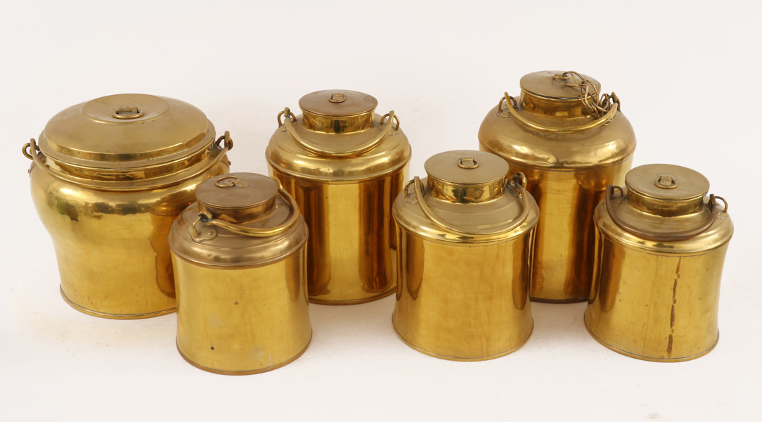 Midjekrukor 6st, Skultuna, 18/1900-tal