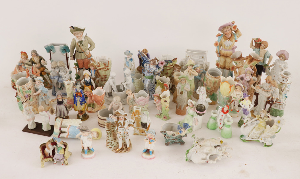 Parti figuriner, mestadels omkring år 1900