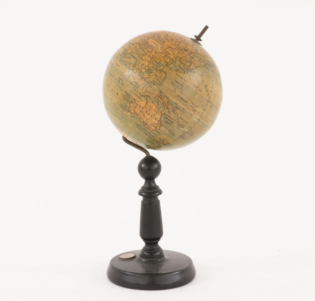 Jordglob, Erglobus, Liepzig, tidigt 1900-tal