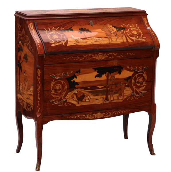 Sekretär, rokokostil, 1900-tal