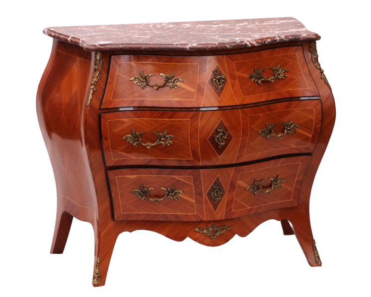 Byrå, rokokostil, 1900-tal