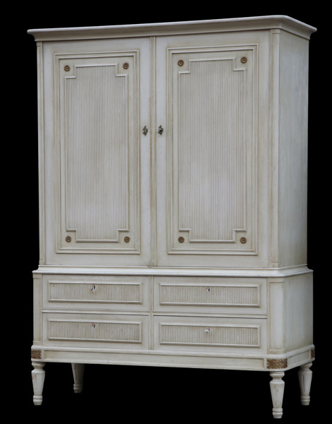 Salskåp, gustaviansk stil, 1900-tal