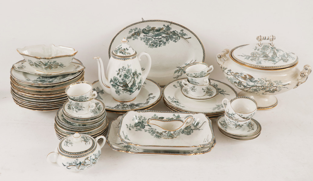 Servisdelar, "Wexiö", Arvid Ekberg för Gustavsberg