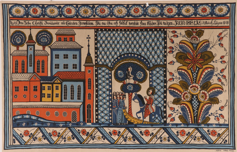 Textilt handtryck, Hans Prins