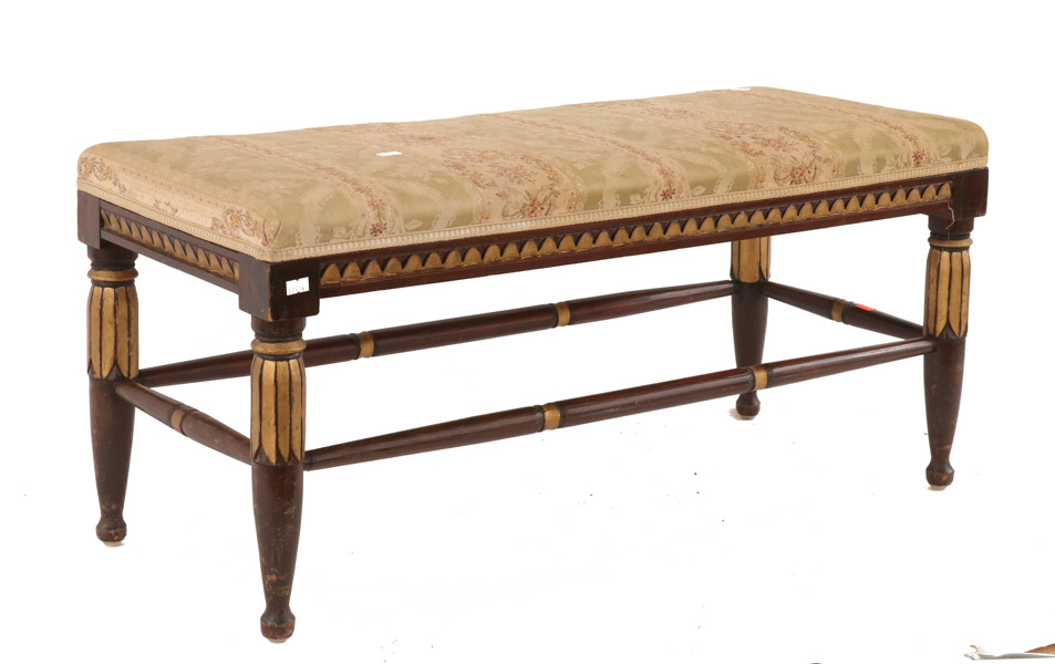 Bänk, gustaviansk stil, 1900-talets första hälft