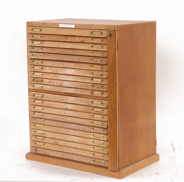 Sortimentskåp, 1900-talets första hälft