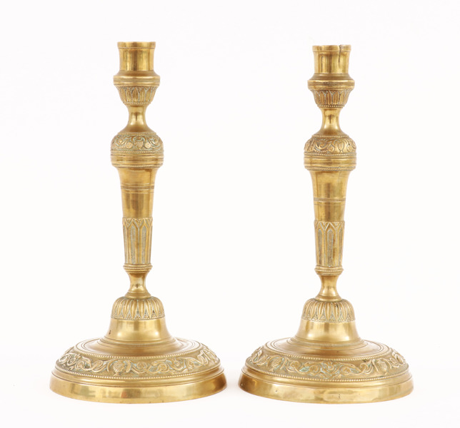 Ljusstakar ett par, Louis XVI, 17/1800-tal