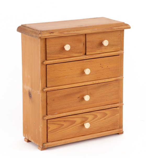 Byrå i miniatyr, tidigt 1900-tal