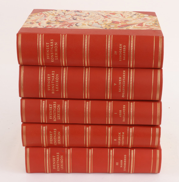 Konstnärslexikon 5 delar, Allhem