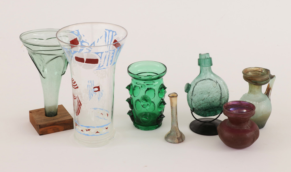 Glas 7 delar, museikopior