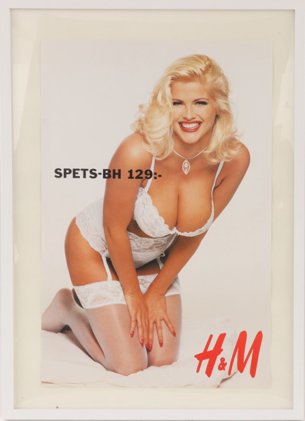 Reklamplansch, H&M, Anna Nicole Smith