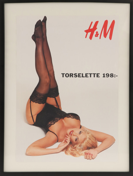 Reklamplansch, H&M, Anna Nicole Smith