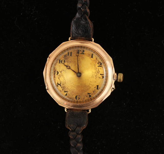 Armbandsur i 14k, 1900-talets första hälft