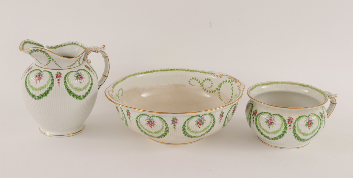 Tvättservis 3 delar, Harrod's, London