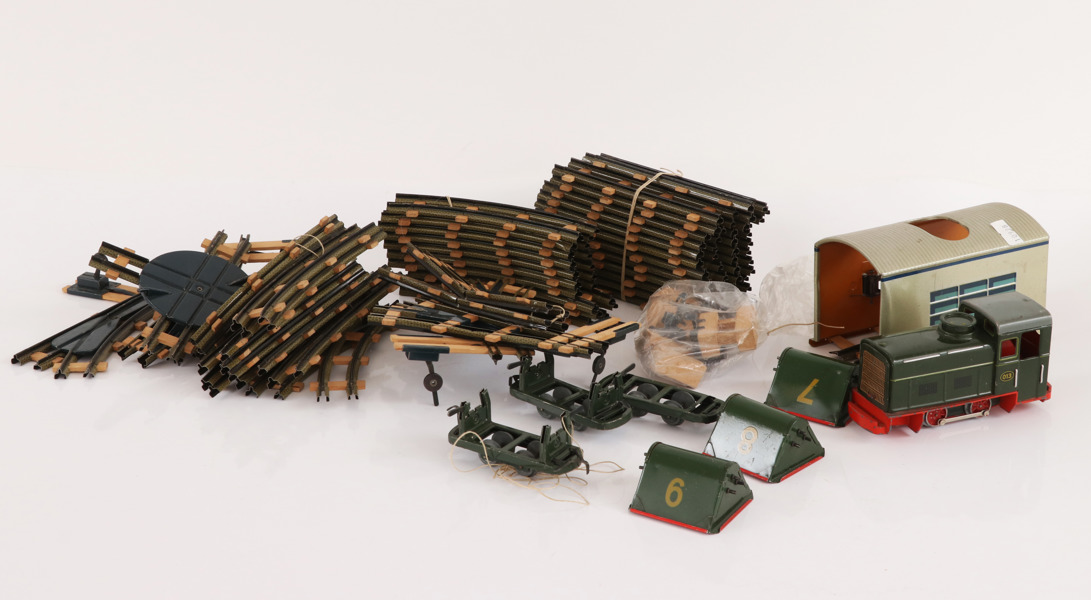 Parti tågdetaljer, Västtyskland, 1900-talets andra hälft