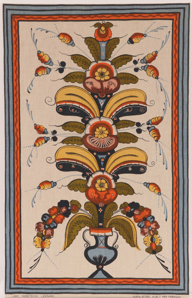 Textilt handtryck, Jobs, Leksand