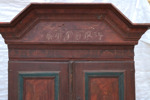Skänkskåp, allmoge, daterat 1854