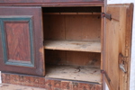 Skänkskåp, allmoge, daterat 1854