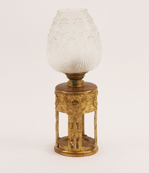 Bordsfotogenlampa, tidigt 1900-tal