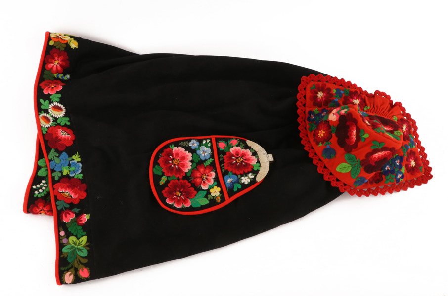 Dräktdelar 3st, Dala-Floda