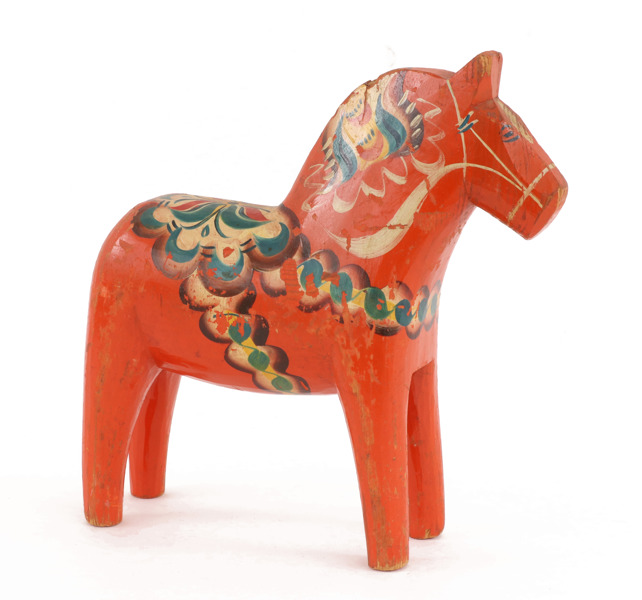 Dalahäst, omkring 1900-talets mitt