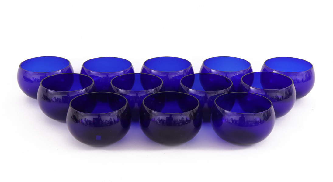 Skålar 12st, Gullaskruf