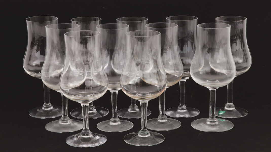 Vinprovarglas 11st, "Elixir", Orrefors