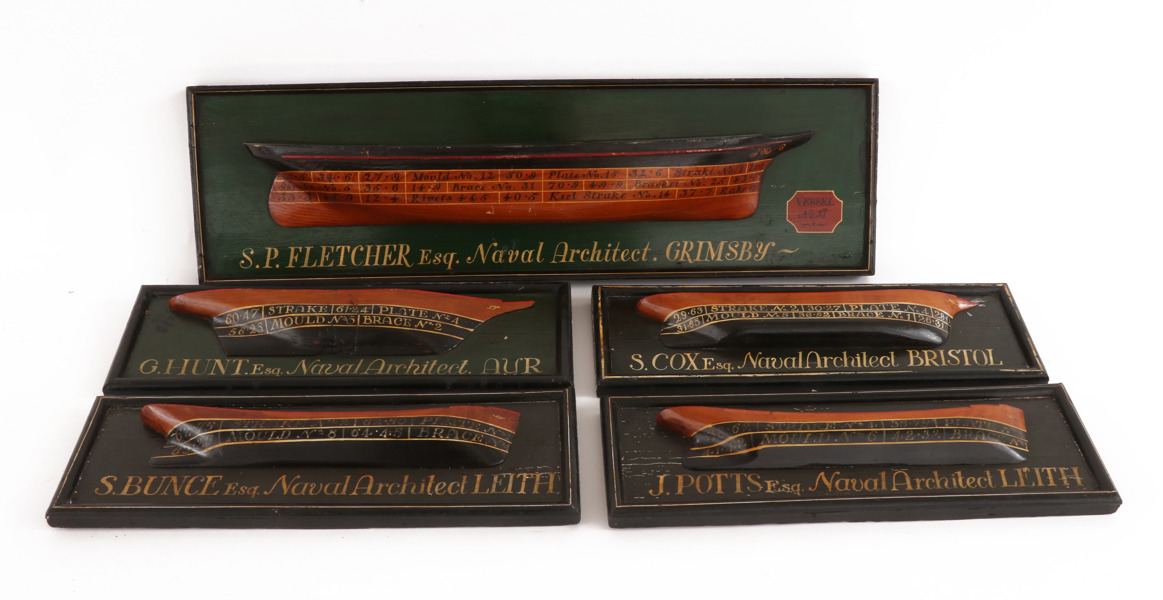 Väggreliefer 5st, 19/2000-tal