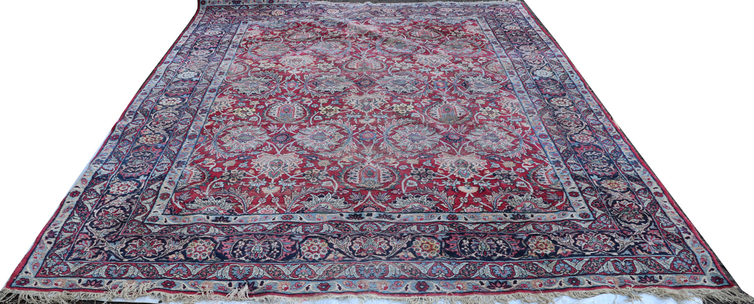 Handknuten matta, orientalisk