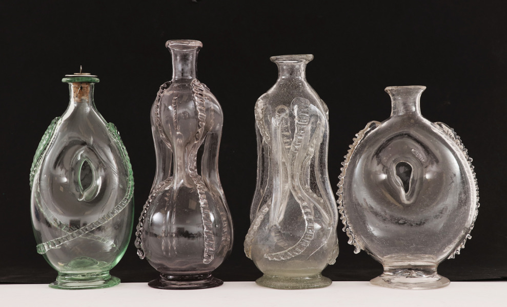 Karaffer 4st, 1800-tal