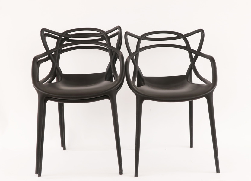 Stolar 3st, "Masters", Philippe Starck för Kartell