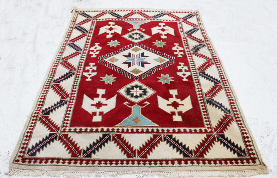 Handknuten matta, Kazak