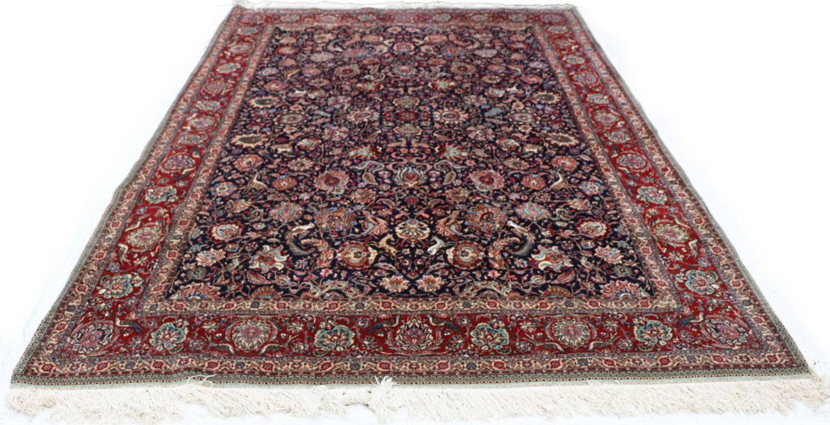 Handknuten matta, orientalisk