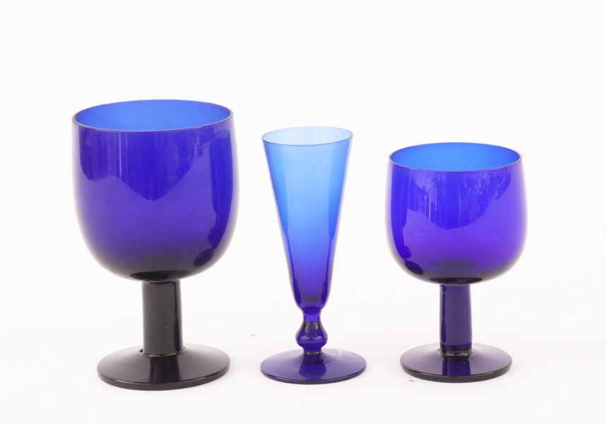 Glasservisdelar, 1900-talets andra hälft